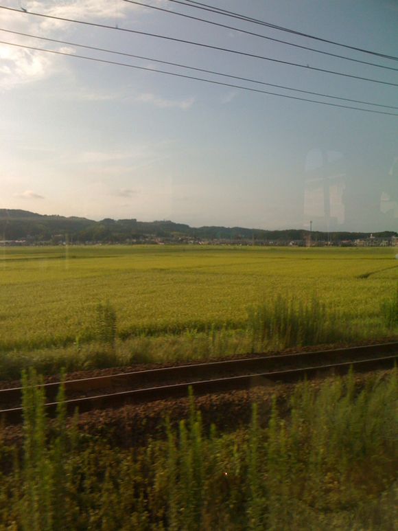 東北本線の車窓から