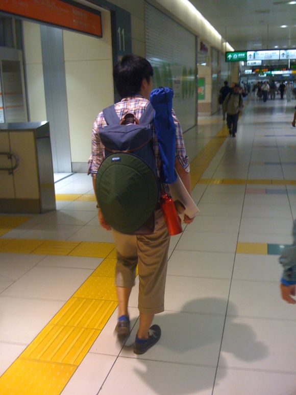 旅人Aに会う