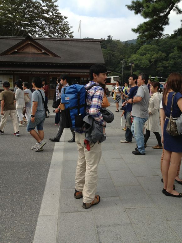 伊勢到着